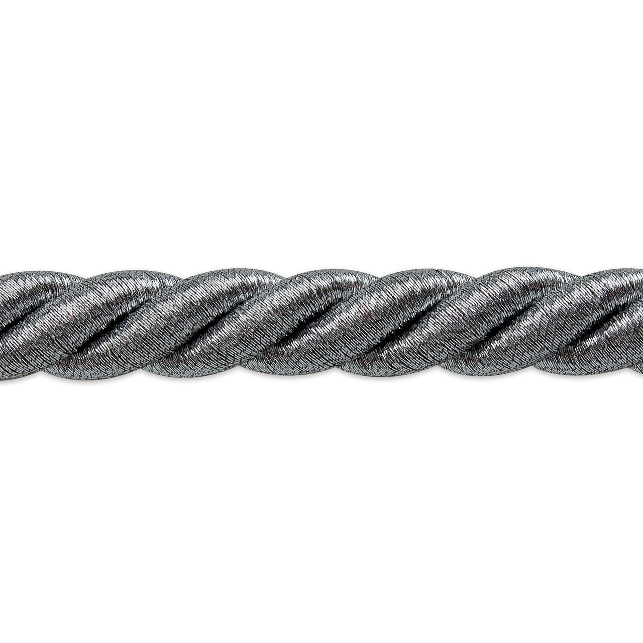 5 yards of Holly 3/8" Metallic Twisted Cord Trim | 5 yard cut